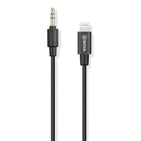 Boya Duo Clip-on Lavalier Microfoon BY-M2D voor iOS
