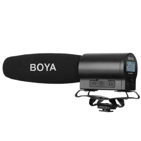 Boya Mini Condensator Microfoon BY-DMR7 met Recorder