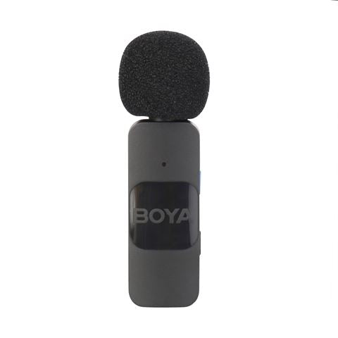 Boya Ultra-Compacte Draadloze Microfoon BY-V1 voor iOS