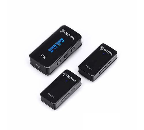 Boya Ultra-Compacte Draadloze Microfoon BY-XM6-S2 Mini