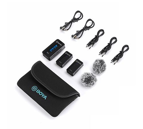 Boya Ultra-Compacte Draadloze Microfoon BY-XM6-S2 Mini