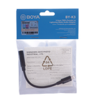 Boya Universele Adapter BY-K3 3,5mm TRRS naar Lightning