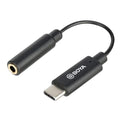 Boya Universele Adapter BY-K4 3,5mm TRS naar USB-C