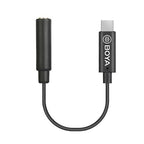 Boya Universele Adapter BY-K4 3,5mm TRS naar USB-C