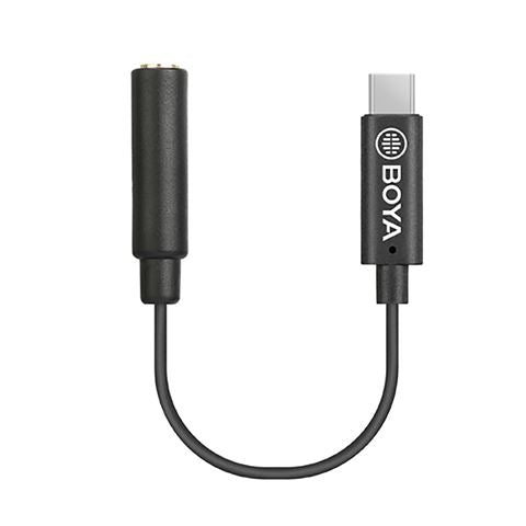 Boya Universele Adapter BY-K4 3,5mm TRS naar USB-C