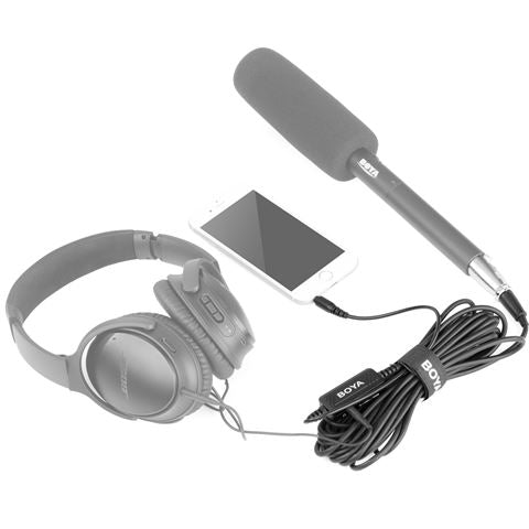 Boya XLR naar 3,5 mm TRRS Microfoon Adapter BY-BCA6