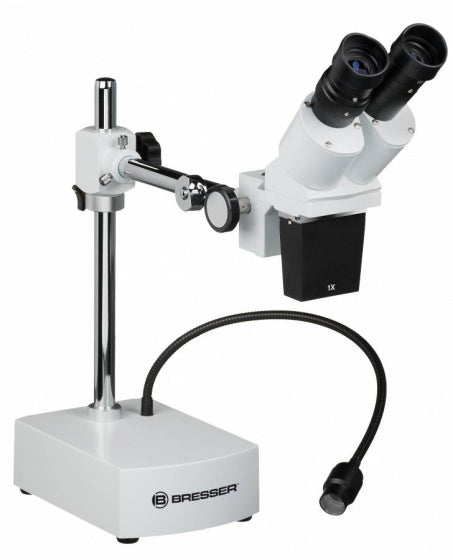 Bresser microscoop - biorit cs stereo 10x vergroting- geschikt voor grotere objecten