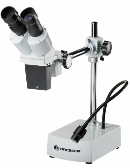 Bresser microscoop - biorit cs stereo 10x vergroting- geschikt voor grotere objecten