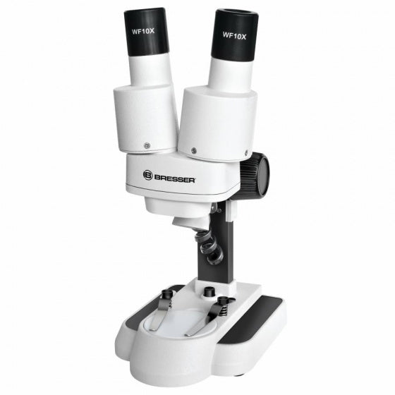 Bresser junior stereomicroscoop voor kinderen en beginners – 20x vergroting – perfect voor alledaagse objecten, natuur en educatie