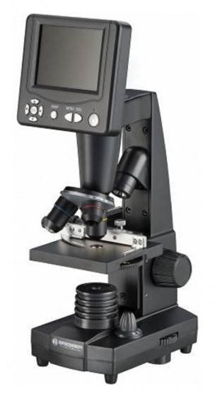 Bresser lcd microscoop - 3.5 inch - 50x 500x vergroting - 2000x digitale vergroting - 5mp