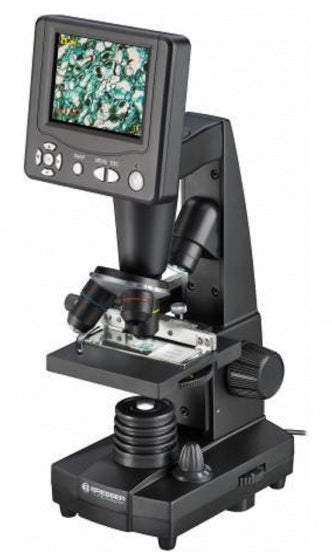 Bresser lcd microscoop - 3.5 inch - 50x 500x vergroting - 2000x digitale vergroting - 5mp