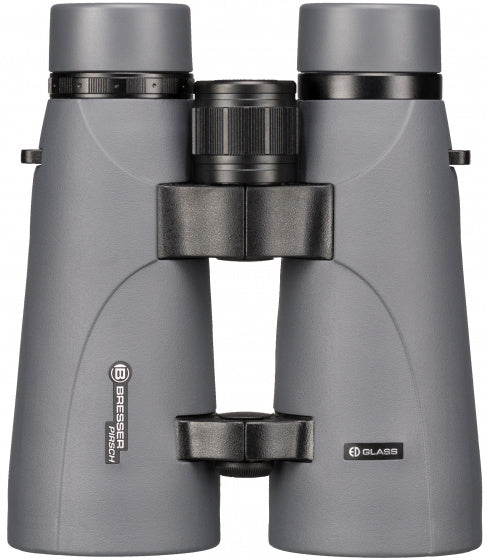 Bresser Pirsch ED 8x56 verrekijker met fasecoating grijs