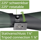 Bresser Spotting scope Pirsch 25-75x100 GEN II aluminium groen