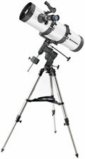 bresser spiegeltelescoop 130 650 eq3 aluminium 8-delig wit