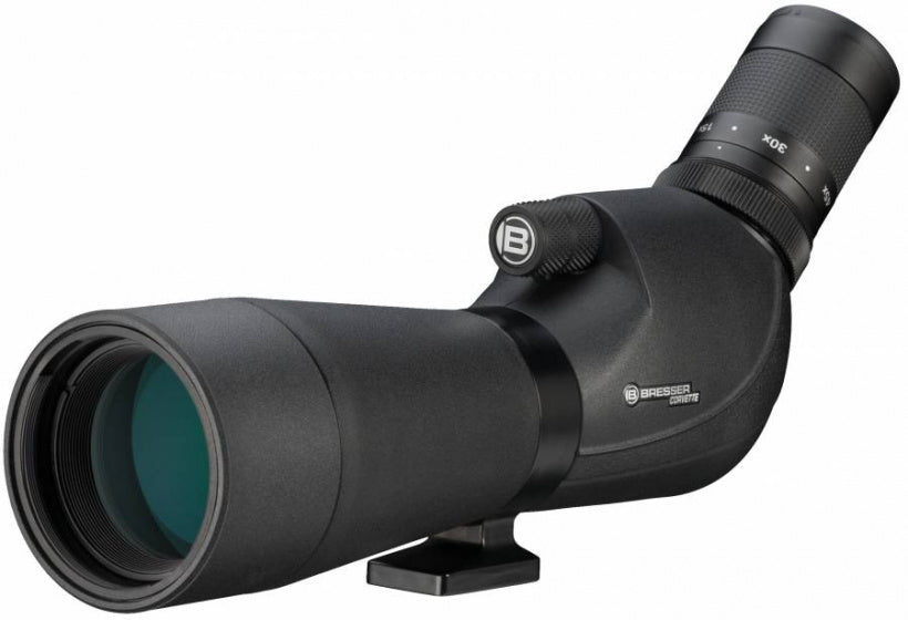 Bresser corvette spotting scope 15-45x60 – waterdichte verrekijker voor vogelspotting natuurobservatie – bak-4 glas zoomfunctie