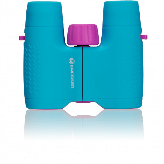 Bresser junior verrekijker - 6x21 - blauw paars - robuust - verrekijker voor
