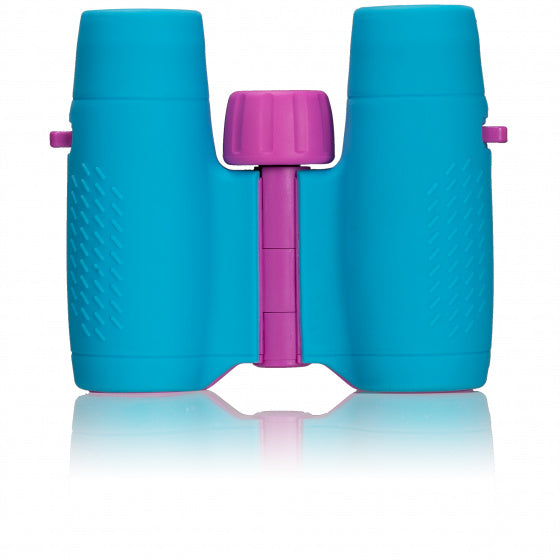 Bresser junior verrekijker - 6x21 - blauw paars - robuust - verrekijker voor