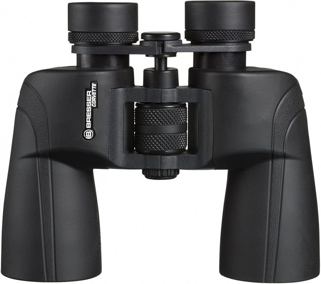 Bresser corvette 10x50 verrekijker – waterdicht, bak-4 prisma's, fmc coating – ideaal voor vogels kijken, wandelen riezen