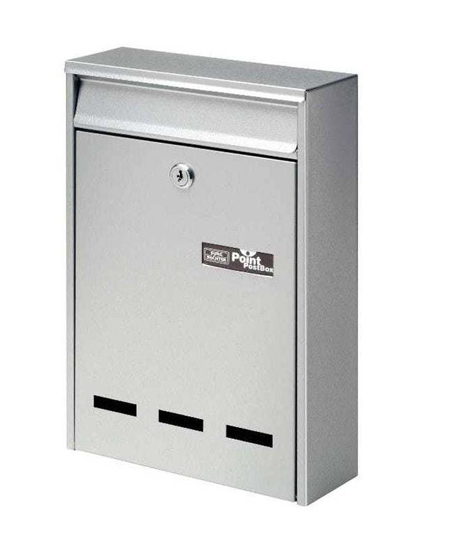 Brievenbus Pocket zilver