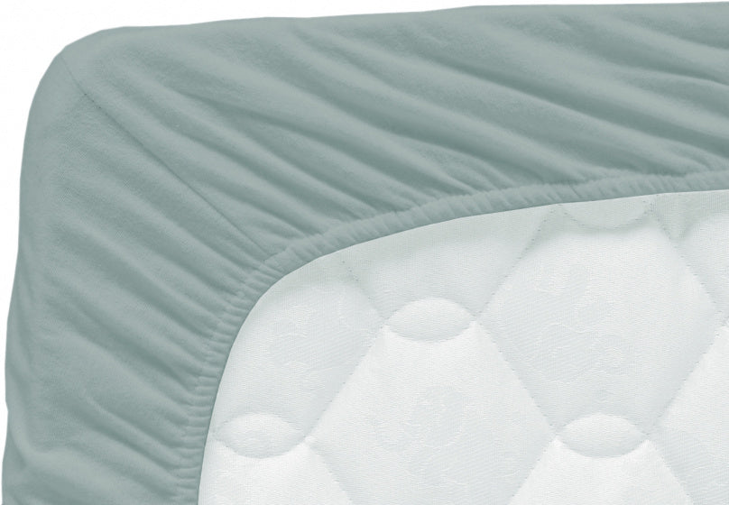 hoeslaken Jersey 70 x 150 cm katoen groen