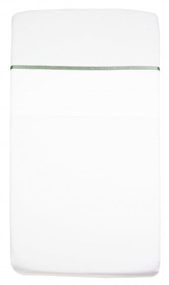 laken junior 75 x 100 cm katoen wit/groen