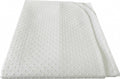 matrasonderlegger 140 x 200 cm polyester wit