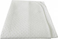 matrasonderlegger 90 x 220 cm polyester wit
