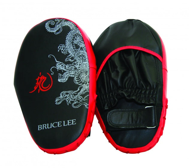 stootkussens Dragon Coaching Mitts zwart/rood