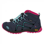 wandelschoen Guide High nylon navy/roze/turquoise mt 35