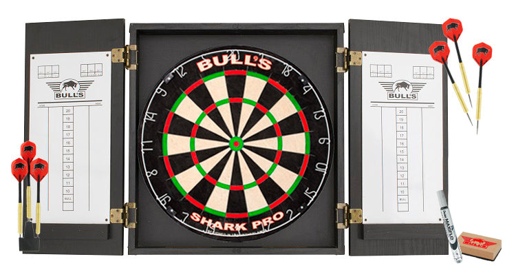 Bull's Cabinet Dartboard Pro Set