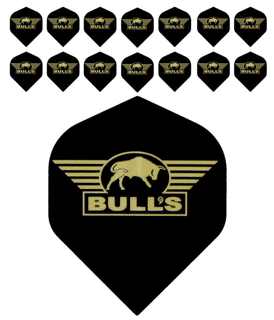 Bull's Powerflite L 5-pack Logo Gold