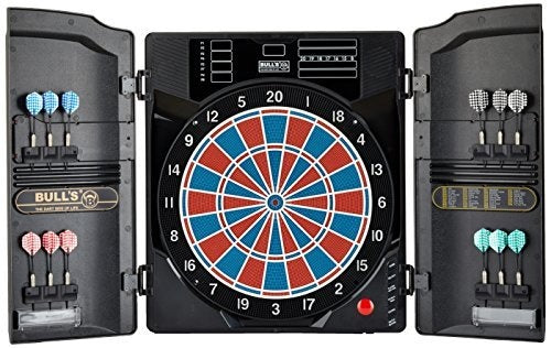 Master Score Elektronisch dartbord 45,7 cm rood/blauw