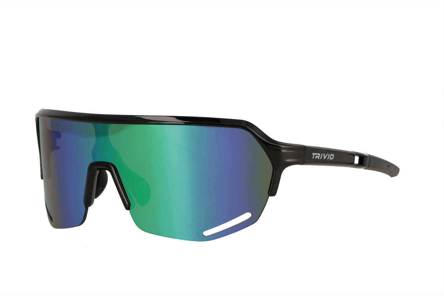 Trivio - hyperion fietsbril zwart revo green