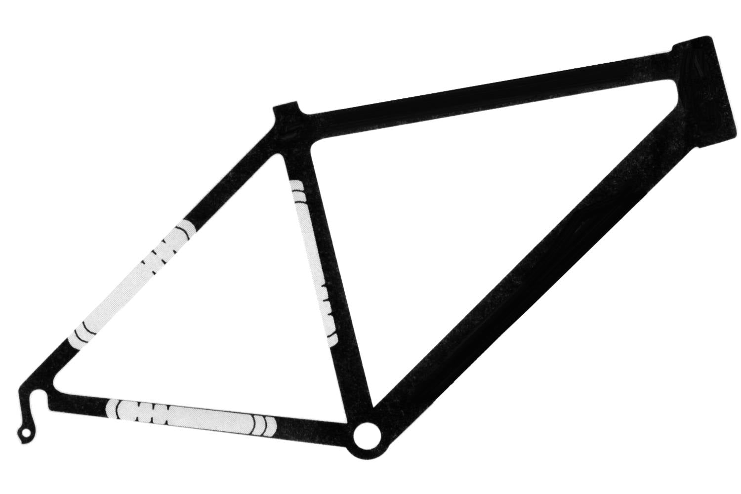 Lizard skins - frame protector beschermer small transparant