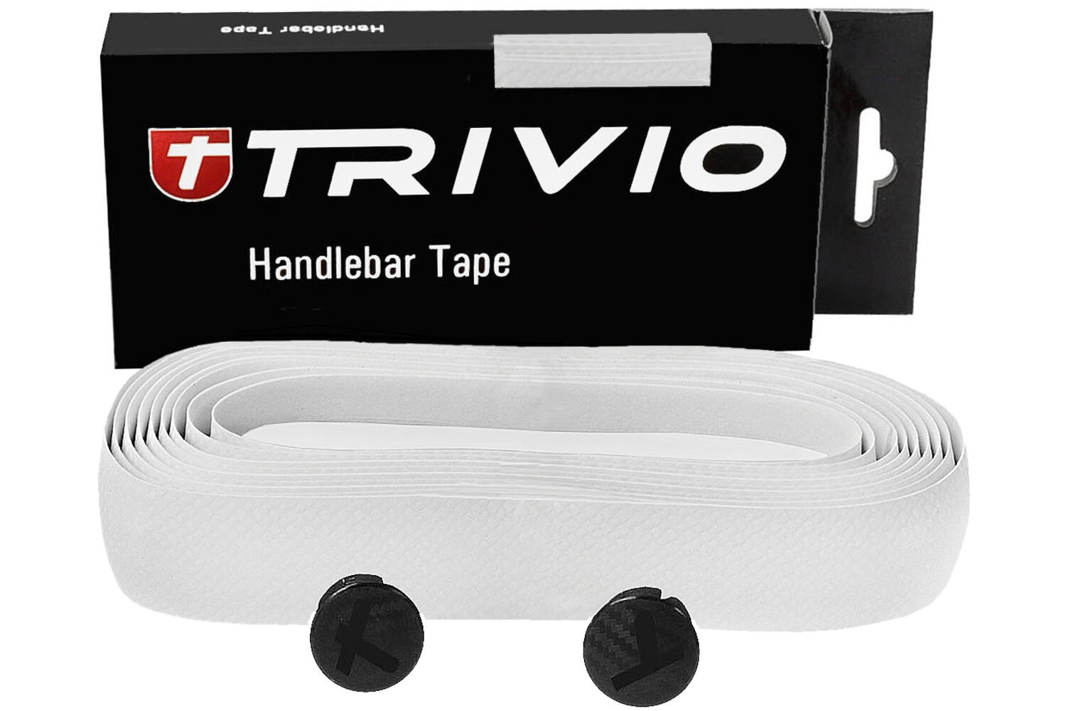 Trivio - stuurlint carbon wit