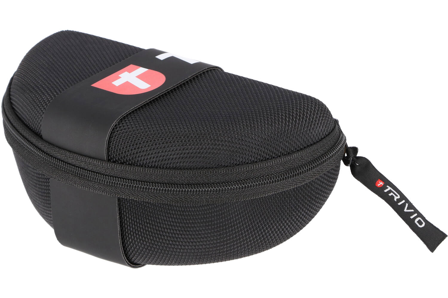 Trivio - fietsbril hadley rood wit met 2 extra lenzen