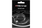 Trivio - zadelpenklem aluminium zwart 34.9mm quick release