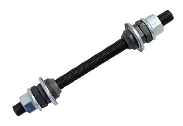 Bls Voorwielas vast 3/8 x 133mm incl wielmoeren