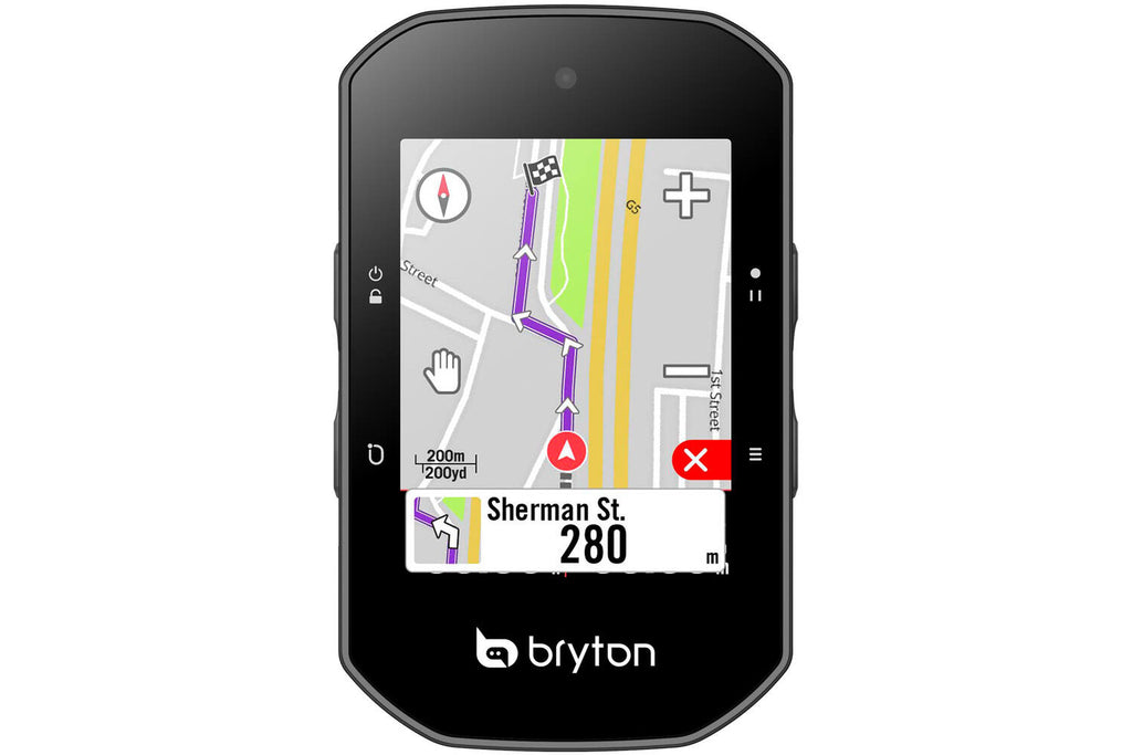 Bryton - rider s500 gps fietscomputer inclusief hartslagband en cadans sensor ant+ bluetooth