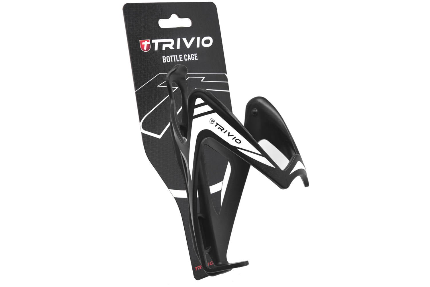 Trivio - bidonhouder zwart / wit
