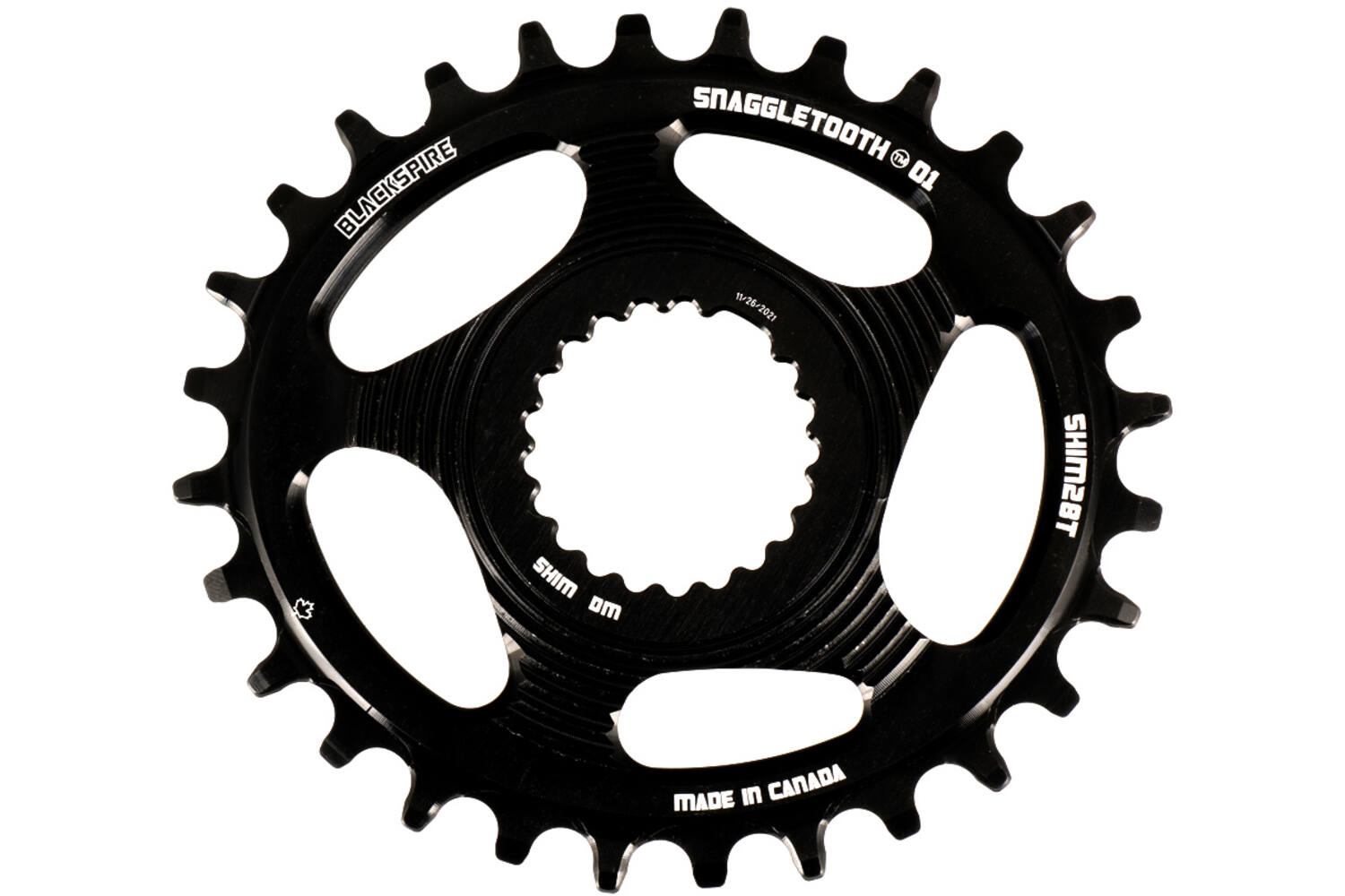 Blackspire - kettingblad snaggletooth oval shimano direct mount 28t