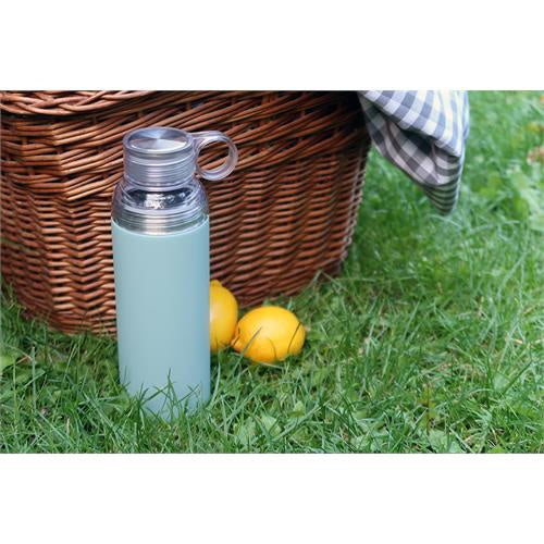 thermosfles Flask 0,6 liter RVS blauw