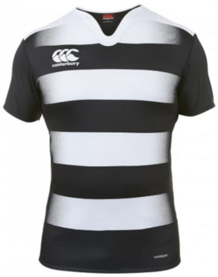 rugbyshirt VapoDri Challenge heren zwart/wit mt XS