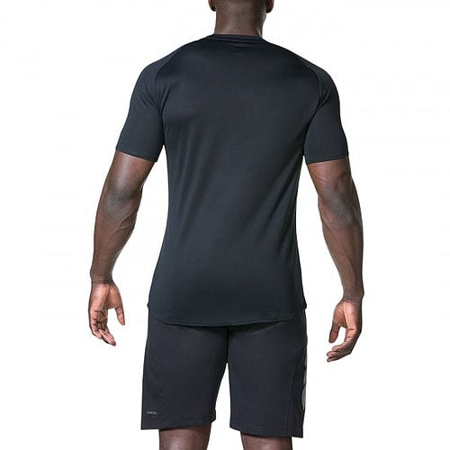 sportshirt Core VapoDri Large Logo polyester zwart mt S
