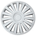 Car plus wieldoppen california 16 inch abs zilver set van 4