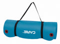 fitnessmat 183 x 61 cm 1,5 cm blauw