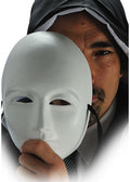gezichtsmasker klassiek papier wit one-size