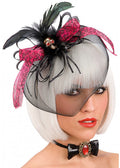 haarband schedel dames 9,5 cm polyester zwart