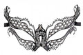 masker dames 22 x 18 x 6 cm staal zwart one-size