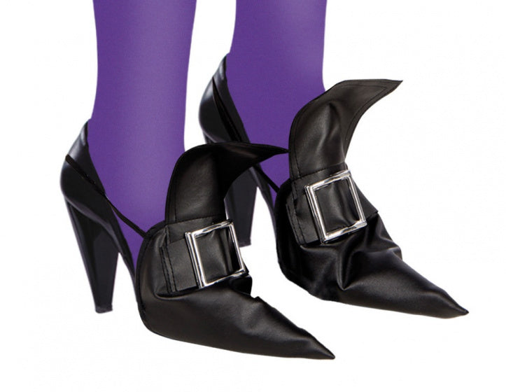 overschoenen dames imitatieleer zwart one-size